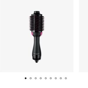 Revlon Black and Pink Hair Dryer Brush